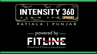 New Commercial Gym Setup installed at Intensity 360 Elite Patiala Punjab  Powered by quotFitLinequot [upl. by Hebrew]