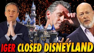 SABOTAGE Bob Iger CONVINCED Gavin Newsom To Shut Down Disneyland During COVID Behind Chapeks Back [upl. by Aba181]