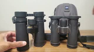 Binoculars I ended up with Zeiss Victory SF 8x42 Swarovski 8x30 B CL Companion Monarch HG 8X42 [upl. by Anitsrik332]