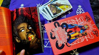 Voodoo Tarot Spirit Box Deck Unboxing  Initial reaction [upl. by Vogeley]