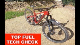 Trek Top Fuel 8 2022 Updated Tech Check [upl. by Esya180]