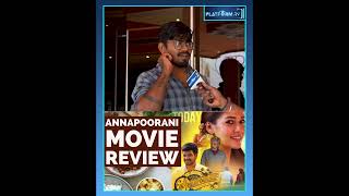 Annapoorani Movie Review Tamil  FDFS Review  Franka Pesuvom  Nayanthara  Jai platformtv [upl. by Mabelle]