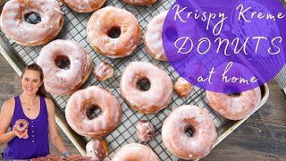 HOW TO MAKE KRISPY KREME DONUTS AT HOME Learn a wonderful donut recipe like Krispy Kreme [upl. by Niram]