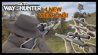 TESTING ALL 4 NEW REMINGTON RIFLES IN WAY OF THE HUNTER [upl. by Eivol]