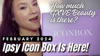 FEBRUARY 2024 IPSY ICON BOX IS HERE GWEN STEFANI x IPSY CURATOR UNBOXING amp SWATCHES [upl. by Nalyak]