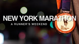 New York Marathon 2024  A Runners Weekend [upl. by Lainahtan]