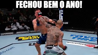 UFC LEWIS VS DAUKAUS  TODOS OS RESULTADOS [upl. by Airdnassac]