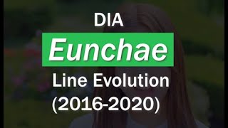 Eunchae DIA  Line Evolution  JUNE 2020 [upl. by Nordin]