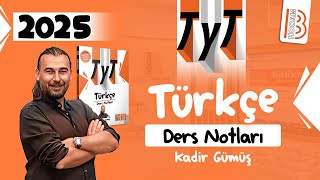 9 TYT Türkçe  Sözcük Türleri İsim  Kadir GÜMÜŞ  2025 [upl. by Zima]