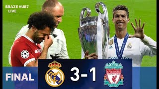 Real Madrid vs Liverpool 31 Champions League Final Highlights [upl. by Auod]