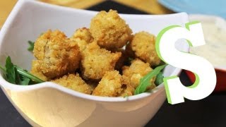 BREADED MUSHROOMS WITH HOMEMADE MAYO RECIPE  SORTED [upl. by Cecile]