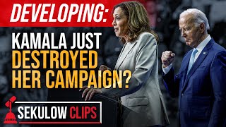 DEVELOPING Kamala Just Destroyed Her Campaign [upl. by Nadine606]