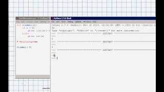 Gaußklammerfunktion in Python programmieren HD [upl. by Macintosh]