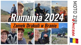 Moto Zibi amp Michał  Rumunia 2024 Zamek Drakuli w Branie [upl. by Lachman75]