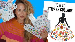 How To Make a Sticker Collage [upl. by Valdas]