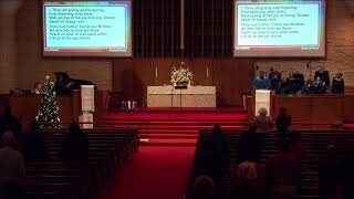 WUMC Sunday Morning Worship December 17 2023 [upl. by Antonietta316]