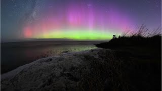 Severe solar storm hit Earth producing dazzling aurora shows [upl. by Santos]