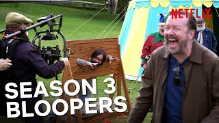 After Life Season 3 Outtakes amp Bloopers  Netflix [upl. by Banquer]