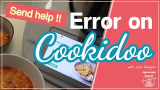 Cookidoo error and what to do when it unexpectedly happens [upl. by Sug]