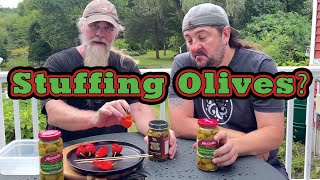 Stuffing The Worlds Hottest Peppers Into Olives [upl. by Enej]