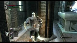 Demons Souls  Old King Doran in the Mausoleum [upl. by Ainesey582]