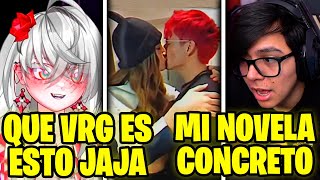 DAARICK Y EMIKUKIS REACCIONAN AL BESO DE ELLA Y GLOGLOKING XD [upl. by Adlee289]