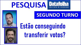 Primeira pesquisa Datafolha segundo turno São Paulo [upl. by Elleb]