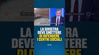 La sinistra offre copertura politica a chi usa la violenza come mezzo di dissenso politico [upl. by Ibrahim205]