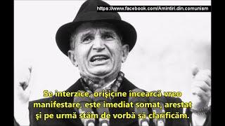 NICOLAE CEAUSESCU ORDONA FOC LA TIMIȘOARA TELECONFERINȚA 17 decembrie 1989 REVOLUȚIA ROMANA [upl. by Betsey]