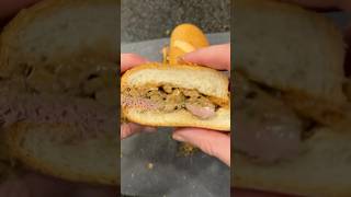 Steak Diane Sandwich shorts cooking food [upl. by Sardella]