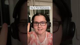 Day 2 Post Septoplasty and Turbinate Reduction Surgery Recovery  Deviated Septum Surgery [upl. by Lanoil]