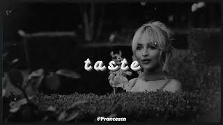 Taste  Instrumental  Slowed amp Reverb  Sabrina Carpenter [upl. by Obara]