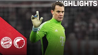 quotIt was a tough gamequot  Outstanding double save from Neuer  FC Bayern vs Copenhagen  Highlights [upl. by Sibel415]