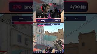 Kewjerkz 4 kills 2 M4A1 FaZe vs SAWScs2 csgo shortvideo cs2clips shorts faze [upl. by Atiuqcaj281]