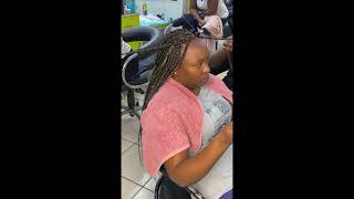 Multi professional beauticians got this hairstyle donebraidhairstylesforblackwomensubscribeusa [upl. by Attela768]