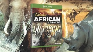 Cabelas African Adventures Xbox One Unboxing [upl. by Eeldarb]