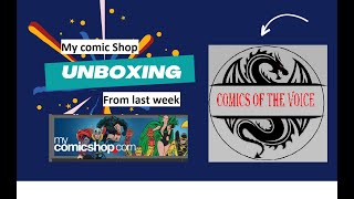 Mycomicshop Unboxing [upl. by Neelrihs689]