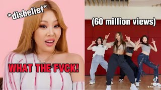 JESSI curses when finding out her zoom challenge with ITZY got viral [upl. by Ossy]