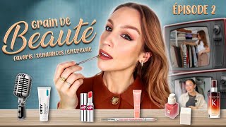 Mon émission GRAIN DE BEAUTÉ épisode 2  favoris tuto express tendances FW23 [upl. by Kacy]