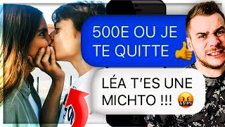 LES PIRES SMS DE MICHETONNEUSE  FILLE VS GARÇON [upl. by Leeda389]