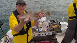 A Cracking Day Catching cod with jigs and baited rigs [upl. by Aleek707]