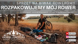 Biwak rowerowy  Co zabrać Mój ekwipunek bikepacking biwak rower [upl. by Dimitry335]