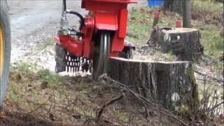 RFSystem AB  Stubbfräs HSF 65  Stump Grinder [upl. by Nitsuga]