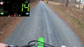 coolster 125cc dirtbike top speed [upl. by Messing]