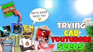 Trying Seeds of Crafting And Building Top YoutubersGamerBoyVizagVizagOPanniexgamer [upl. by Nohsyar958]