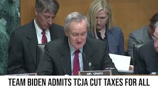 Yellen admits TCJA cut taxes for all [upl. by Eelaras]