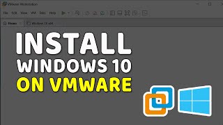 How to Install Windows 10 on VMware [upl. by Kecaj]