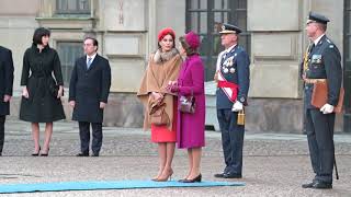 King Felipe of Spain and Queen Letizia official State Visit to Sweden [upl. by Ahsema]