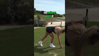 Paige Spiranac Mastering the Draw How to Hit a Beautiful Controlled Shot With Bryson Dechambeau [upl. by Koziara]