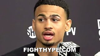 ROLLY ROMERO IMMEDIATE REACTION AFTER KNOCKOUT LOSS TO GERVONTA DAVIS WANTS REMATCH ASAP [upl. by Alrep]